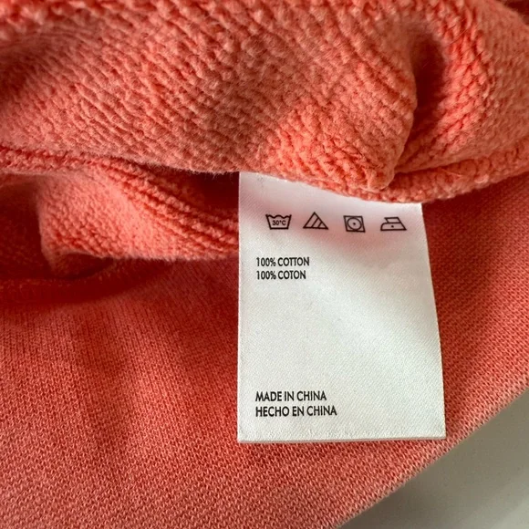 Men's Coral Zip-Up Sweater by